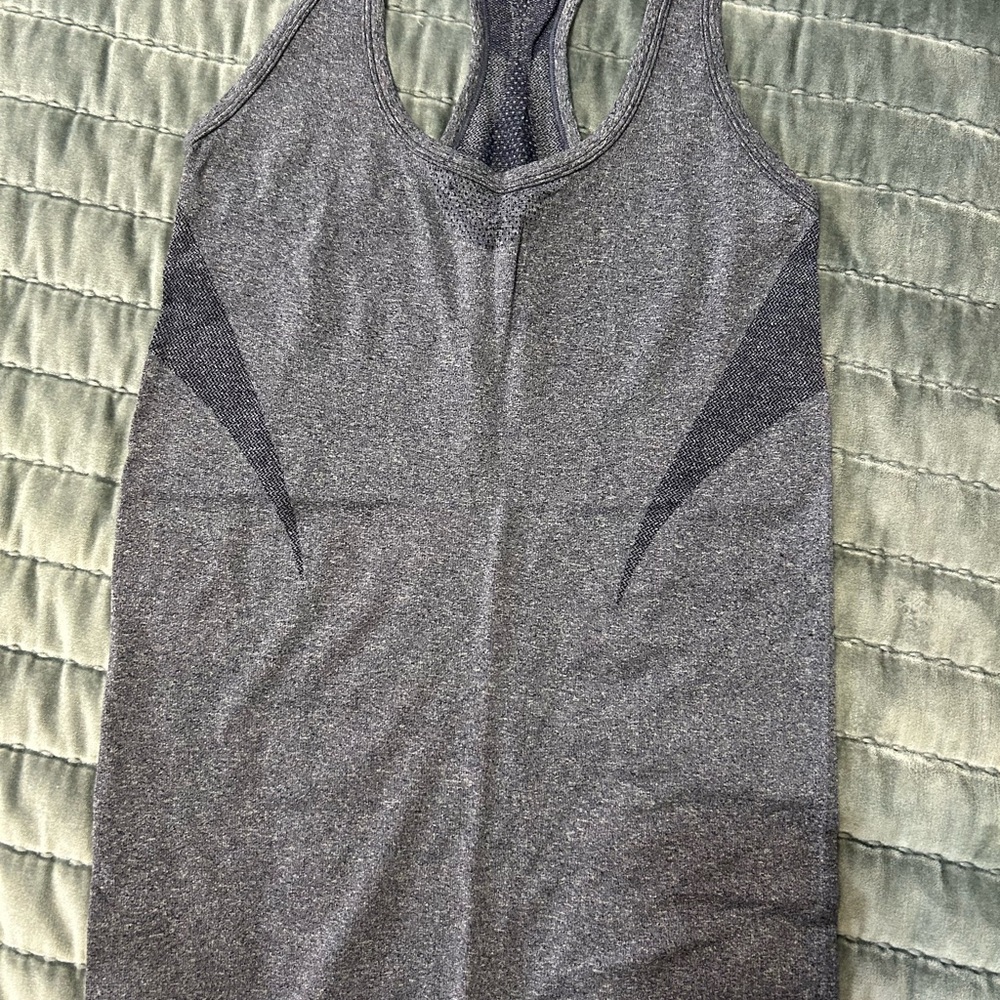Alex + Abby Blue Athletic Tank Top